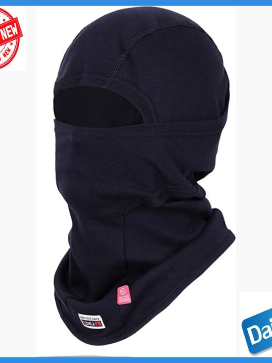 Flame Resistant Balaclava Hood Arc Rated Workwear One Size Fits All main image 4